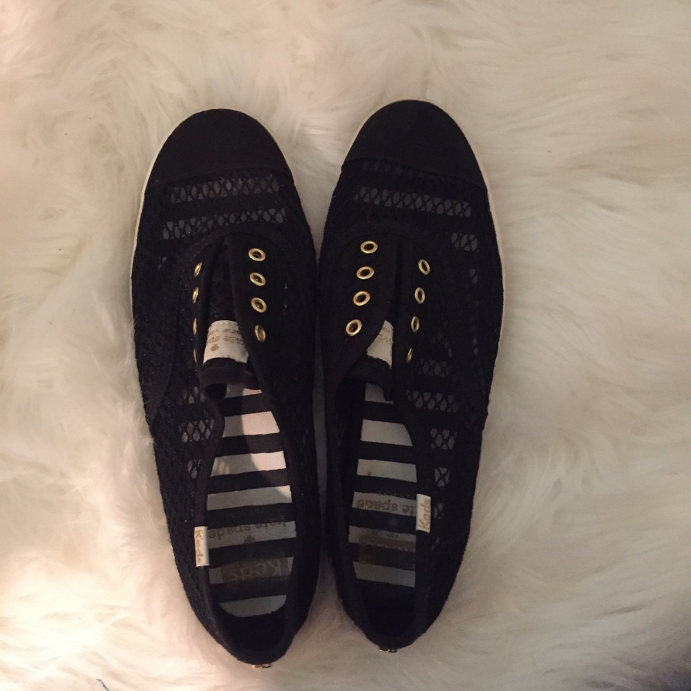 Black Kate Spade Keds